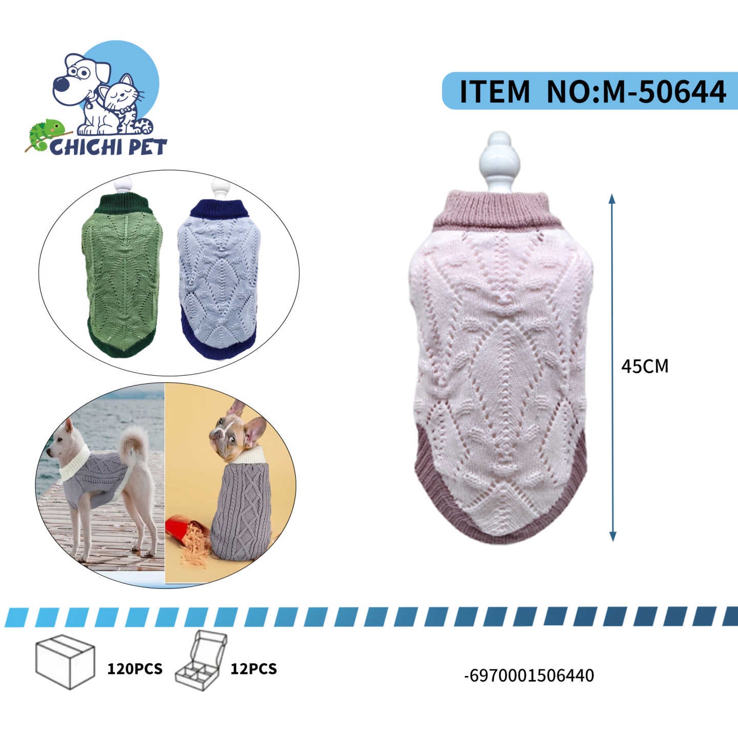 Ofrezca a su mascota la máxima protección y confort frente a las bajas temperaturas con este suéter tejido de talla XXL. Esta prenda ha sido diseñada pensando en perros de razas medianas a grandes que requieren una capa adicional de abrigo para mantenerse saludables y cómodos durante el invierno. Su confección de calidad superior combina una estética clásica con la funcionalidad necesaria para el día a día, permitiendo que su compañero se mueva con naturalidad mientras mantiene su calor corporal.