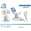 Pasea a tu perro pequeño con la máxima comodidad y un estilo adorable con el arnés y correa acolchados Chichi Pet M-50067. Este encantador conjunto presenta un diseño con estampados de ositos y un aplique de osito en el pecho, perfecto para que tu mascota luzca tierna y se sienta segura.