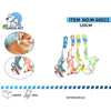 Prepara a tu mascota para sus aventuras al aire libre con este moderno arnes y correa Chichi Pet. Con un atractivo diseño en degradado de colores, este set es perfecto para perros pequeños y gatos que buscan estilo y comodidad en sus paseos.