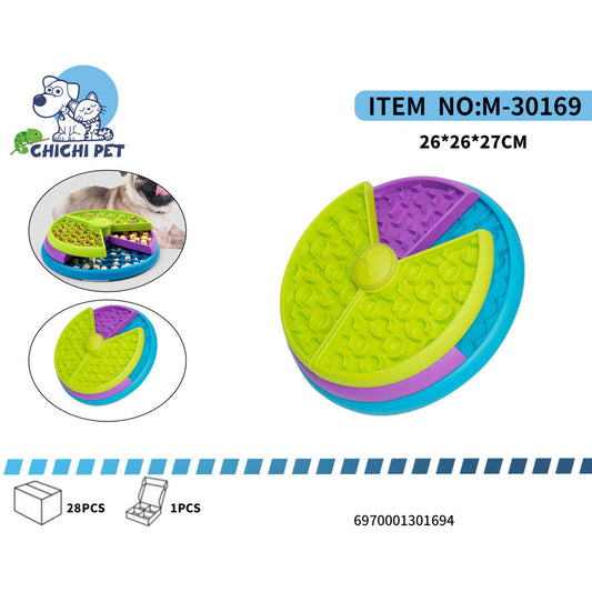 CHICHI PET – Comedero Lento Interactivo Giratorio para Mascotas – Mod. M-30169