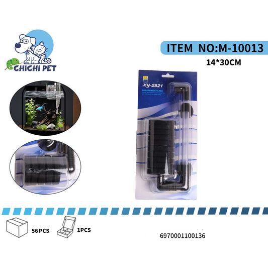 Mantén el acuario de tus mascotas impecable y saludable con este filtro esponja biológico individual de ChiChi Pet, número de artículo M-10013.
Filtración Integral: Ofrece una excelente filtración mecánica para atrapar residuos y una vital filtración biológica para cultivar bacterias beneficiosas.
Agua Limpia y Segura: Ayuda a eliminar partículas en suspensión, amonio y nitritos, creando un ambiente acuático más puro y estable.
Diseño Compacto: Su tamaño de 14 x 30 cm lo hace ideal para acuarios pequeños y 