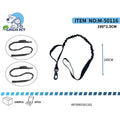 Dog leash with measurement details and CHICHI PET branding on a white background