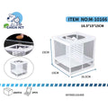 ¡Asegura el futuro de tus alevines y el bienestar de tus peces con nuestra Caja de Malla Flotante para Cría CHICHI PET (Artículo M-10166)! Este práctico accesorio es indispensable para cualquier acuario, diseñado para proteger a los peces recién nacidos, aislar peces enfermos o agresivos, y permitir un proceso de cría exitoso directamente en tu tanque principal.
Con unas medidas de 16.51515CM, esta caja proporciona un espacio adecuado y está fabricada con una malla fina que garantiza una excelente circulaci