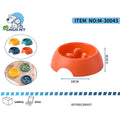 Mejora los hábitos alimenticios de tu mascota con el plato anti-glotón Chichi Pet M-30043. Diseñado con obstáculos internos, este comedero obliga a tu perro o gato a comer más despacio, lo que ayuda a prevenir la hinchazón, los vómitos y mejora la digestión.