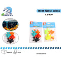 Anime su acuario con el vibrante Set de 4 Peces Dorados Decorativos Flotantes CHICHI PET, modelo M-10041 (PF02). Este colorido paquete de figuras de peces no solo añadirá un toque de alegría y movimiento a su entorno acuático, sino que también creará una escena submarina más dinámica y atractiva.
Cada pez decorativo, con dimensiones aproximadas de 5.5x4cm, presenta colores vivos como el naranja, turquesa, negro y amarillo, y un diseño realista que imita la graciosa silueta de los peces dorados. Estos peces 