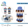 Viste a tu perro o gato con un estilo vibrante y cálido gracias a este suéter de punto de Chichi Pet, disponible en talla XL. Presenta un atractivo patrón de ondas o escamas en múltiples colores y un cuello alto acanalado, ideal para mantener a tu mascota abrigada y a la moda.